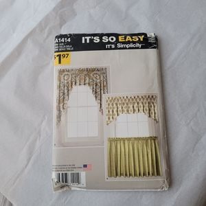 Simplicity A1414 Curtain Pattern